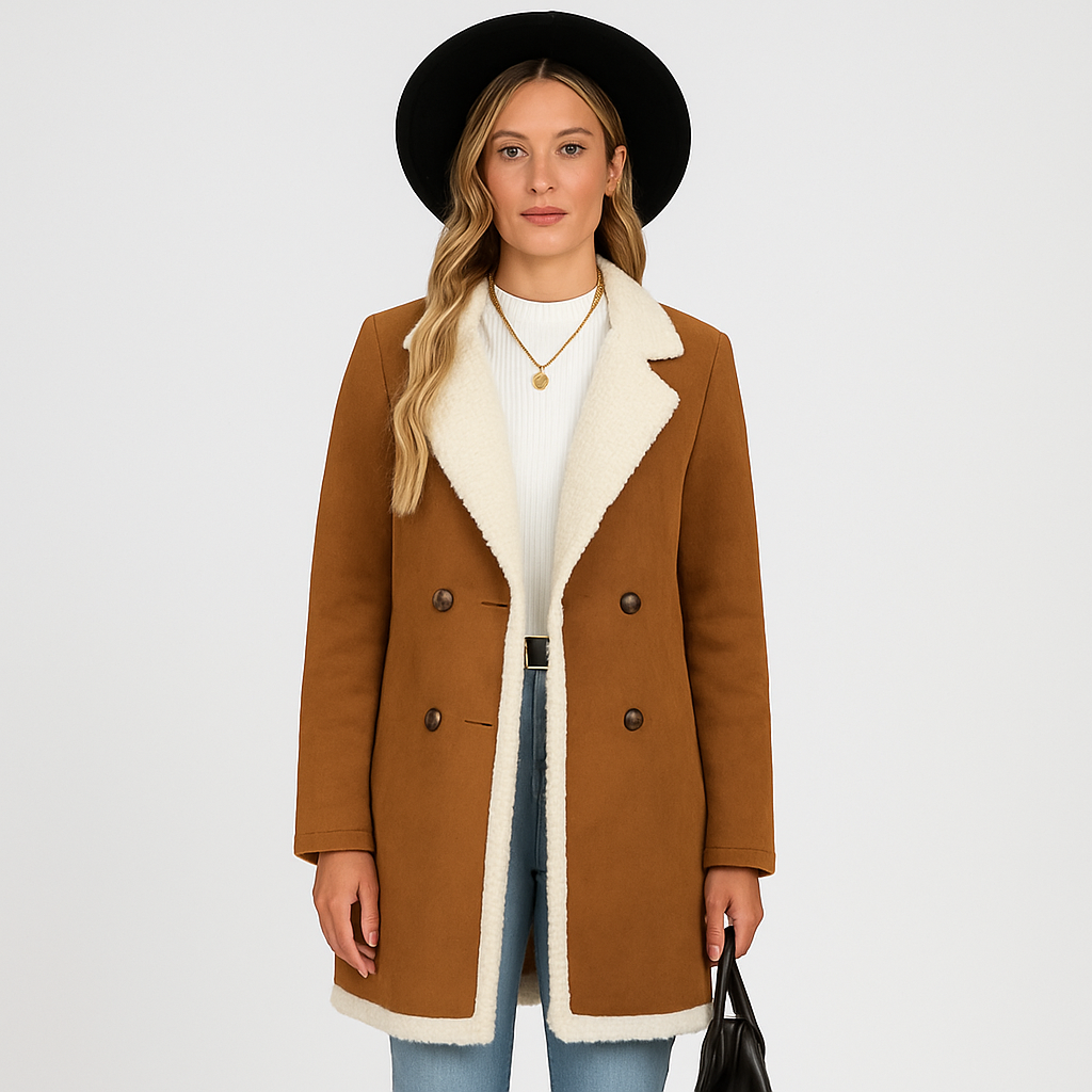 Gerlina | Stylish Long-Sleeve Coat for Women
