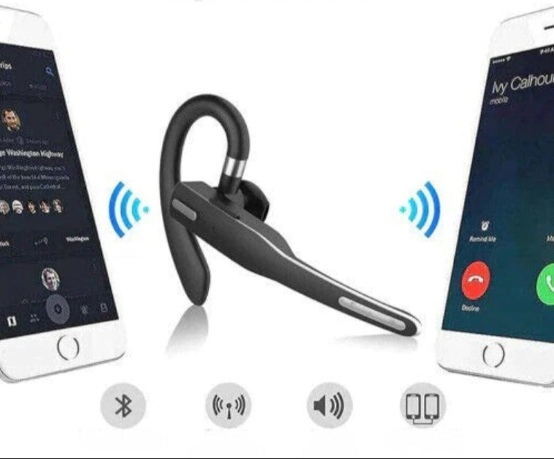 NovaTalk - Wireless Bluetooth Headset with Double Microphone