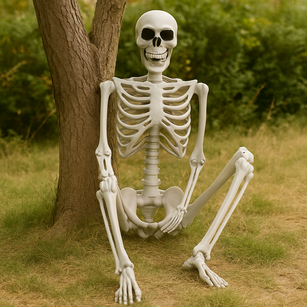 GraveShadow Halloween Sculpture – Decorative Figure for House & Garden