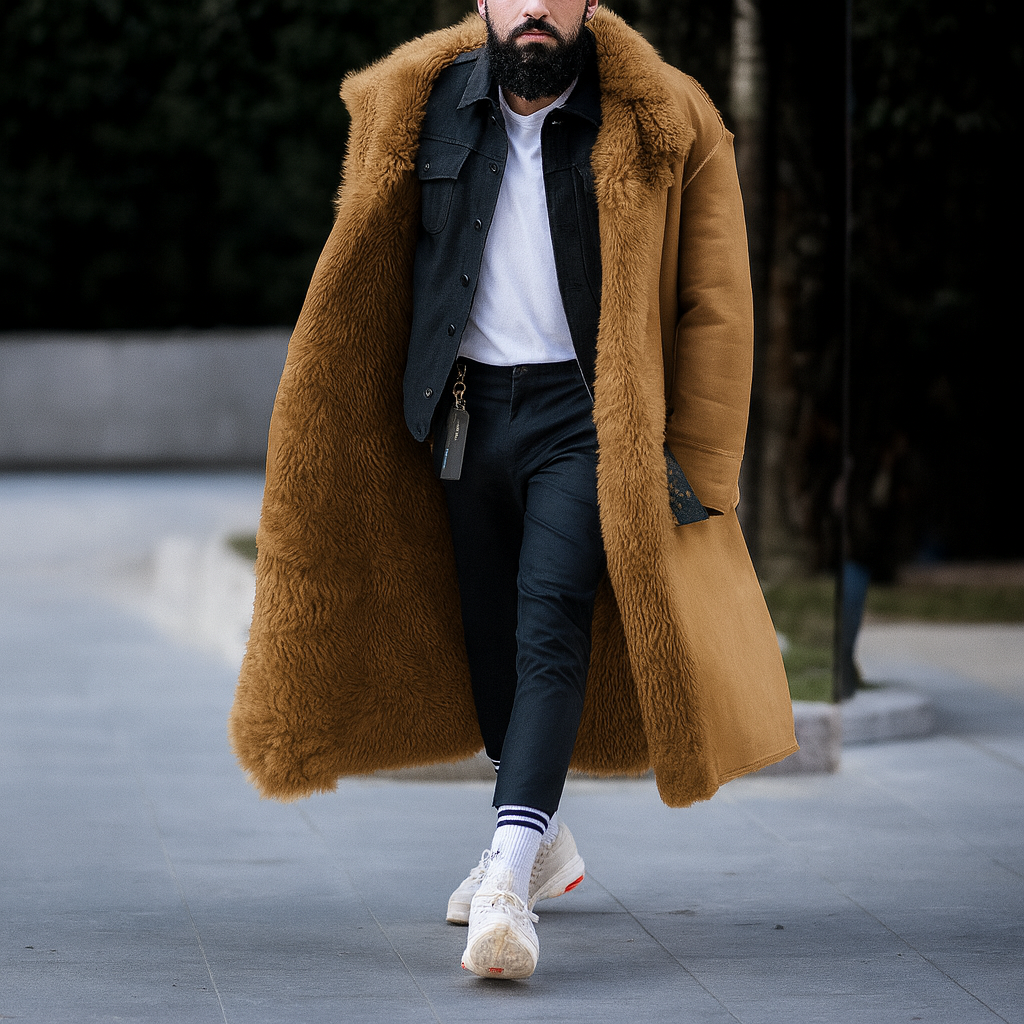 Henrik | Long Luxury Winter Coat for Men