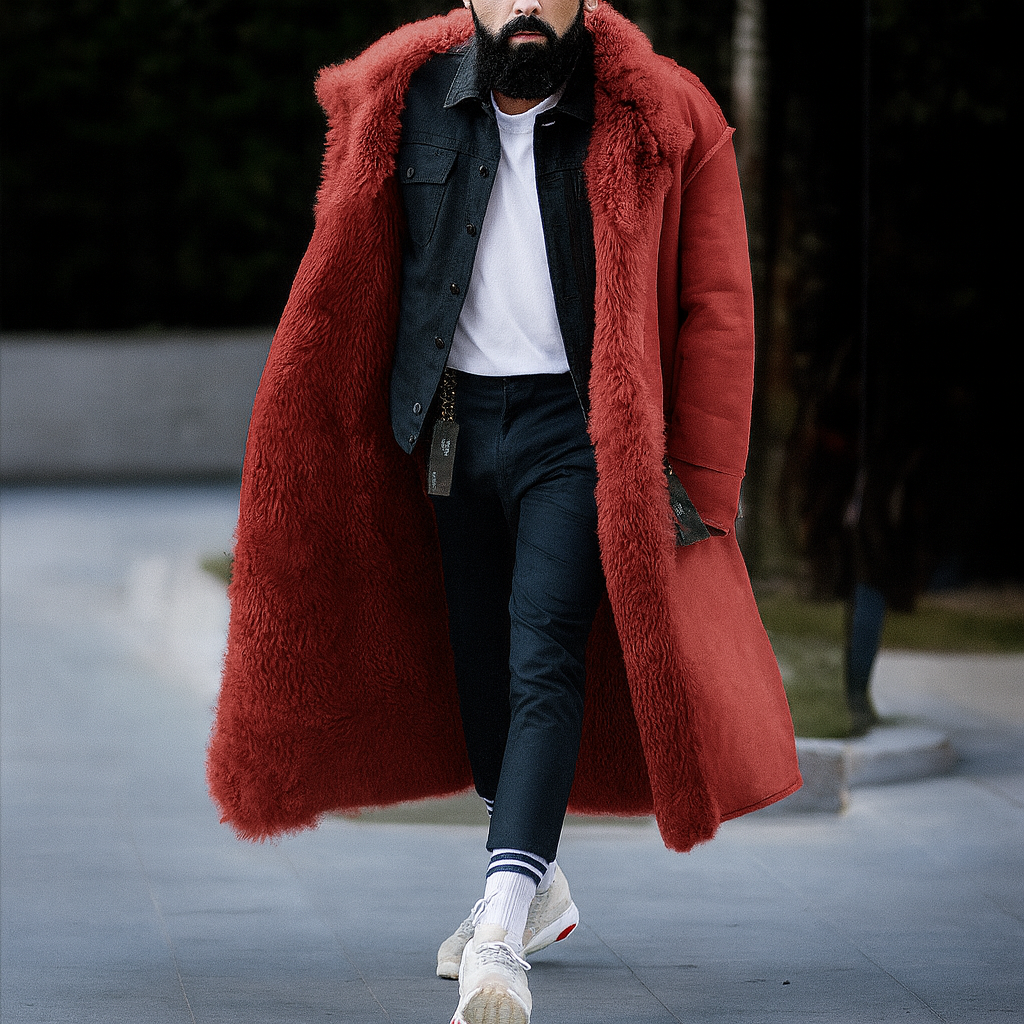 Henrik | Long Luxury Winter Coat for Men