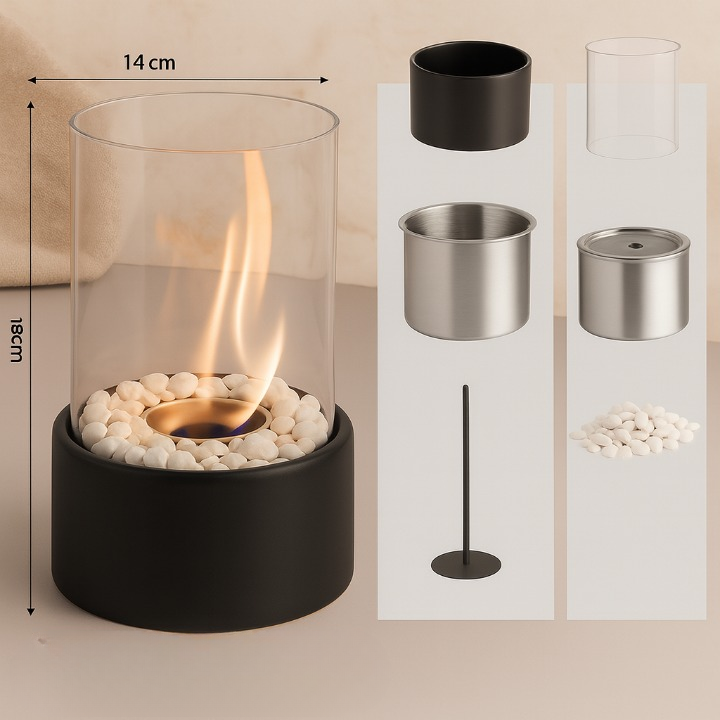 Ignora | Modern Table Flame Lamp