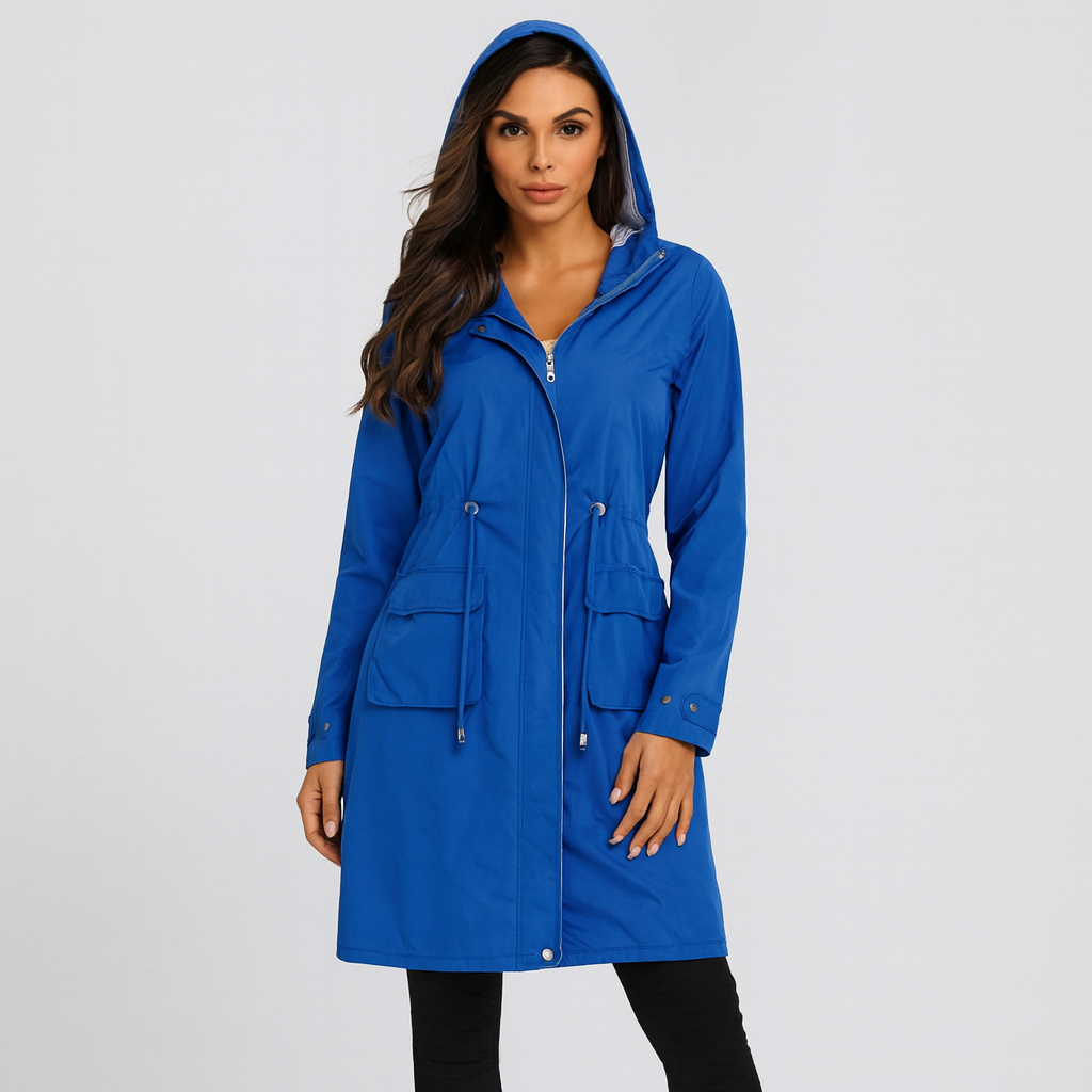 Jenna | Waterproof Trench Coat with Hood