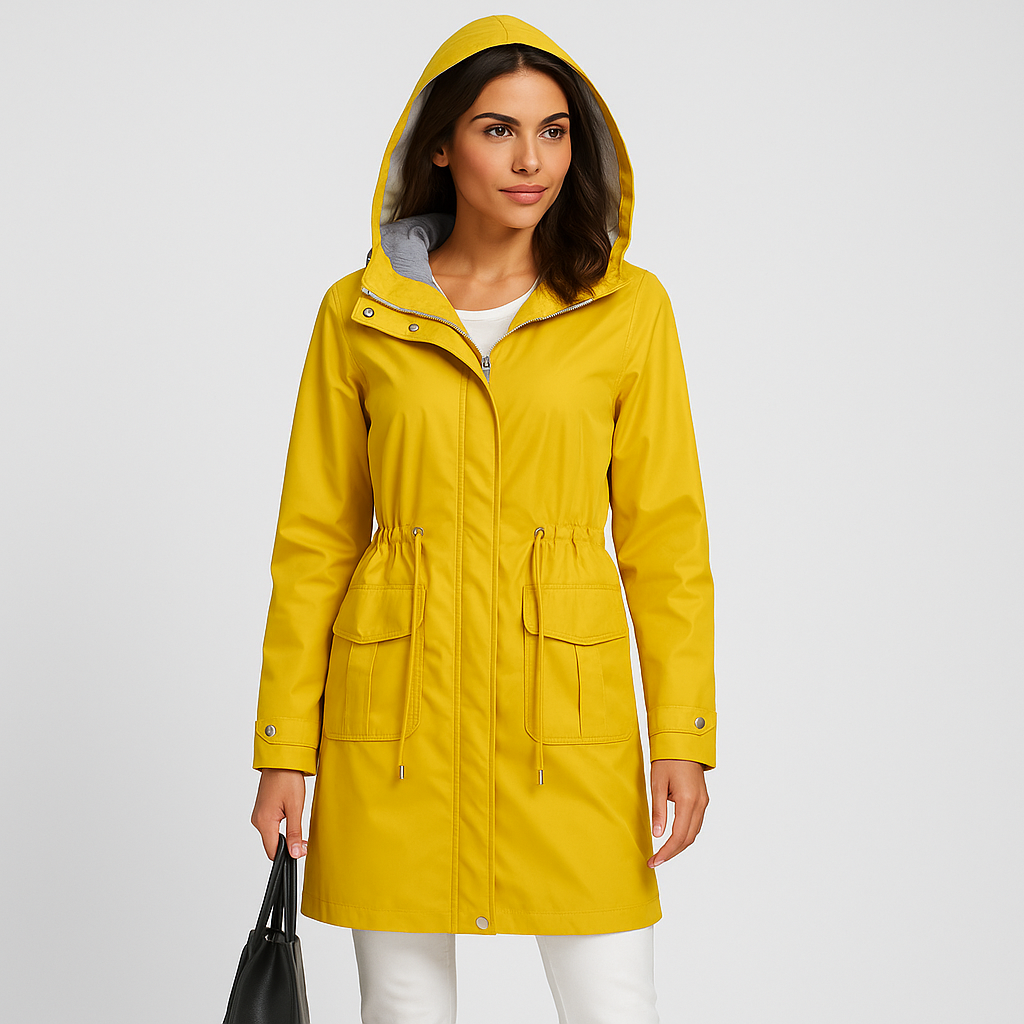 Jenna | Waterproof Trench Coat with Hood