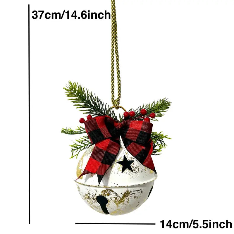 JingleCrest | Elegant Christmas Bell Wreath