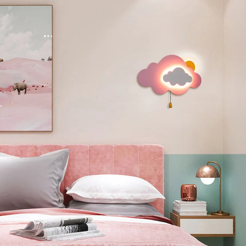 SolSky Wall Lamp – Imaginative cloud-shaped lamp