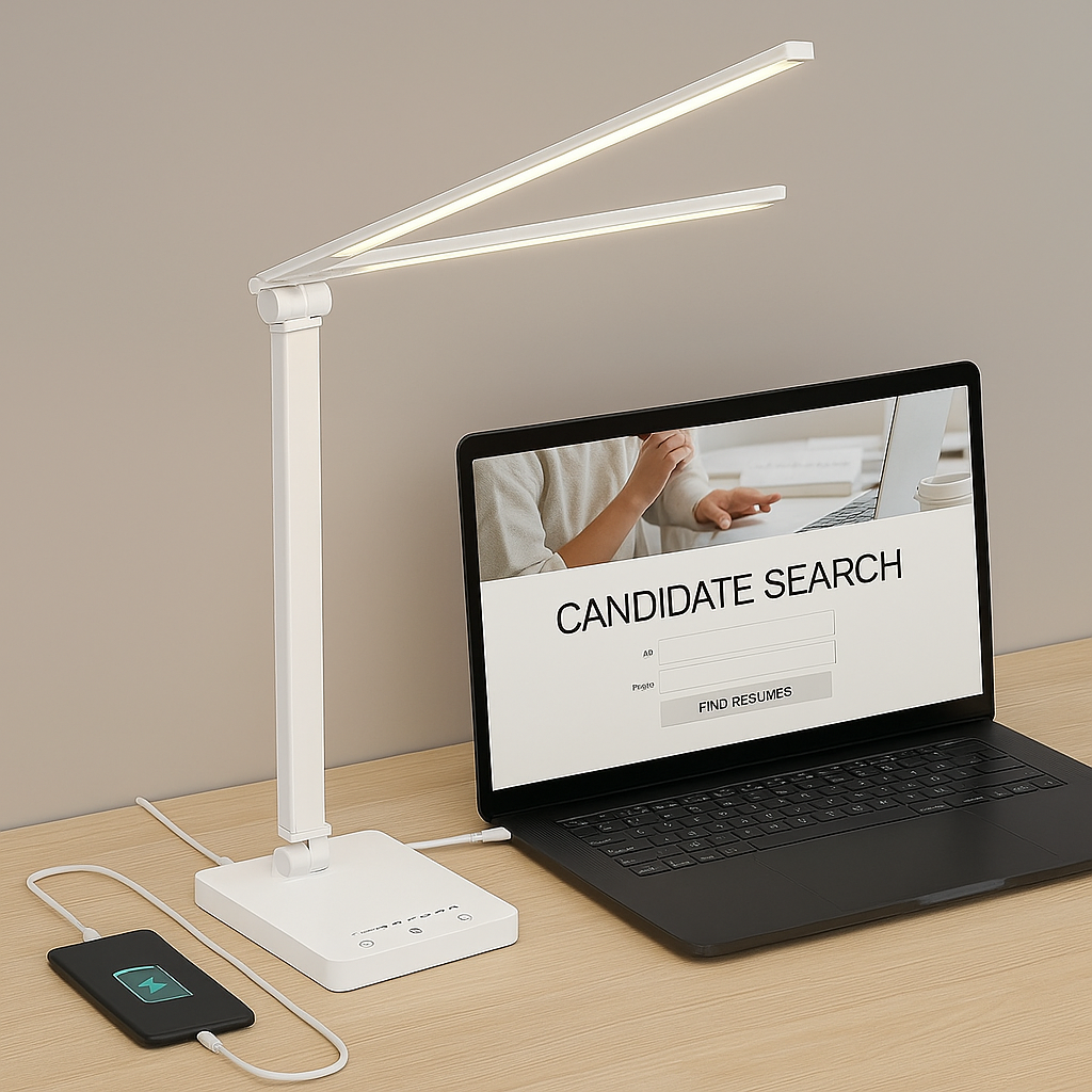 Luméno | Adjustable, Foldable LED Desk Lamp