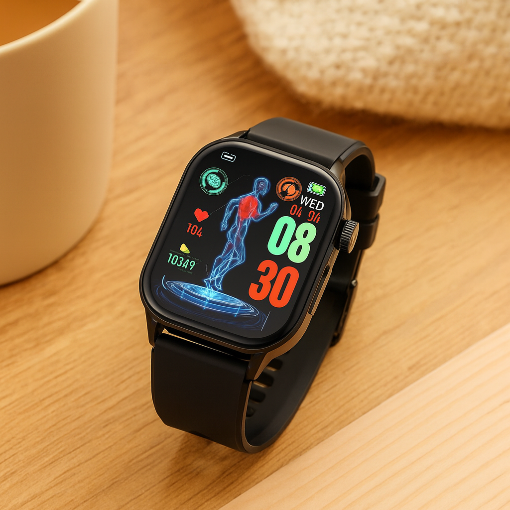 Lumivex | VitalEdge Fitness Smartwatch with ECG Health Tracking