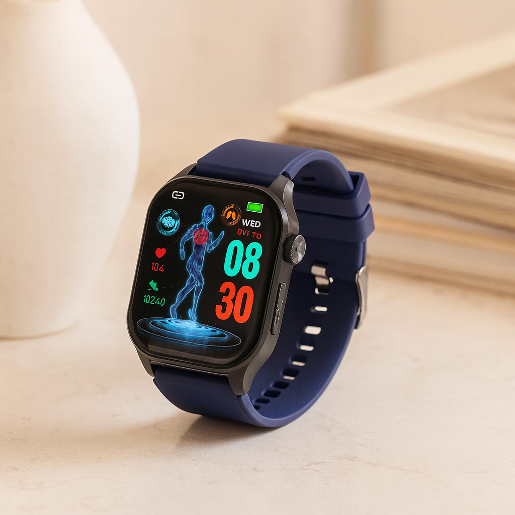 Lumivex | VitalEdge Fitness Smartwatch with ECG Health Tracking