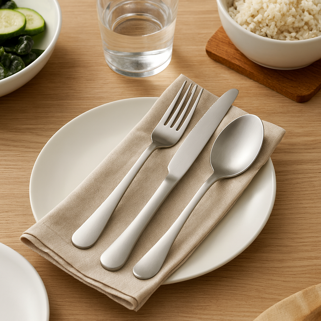 Lurevia | 30-Piece Stainless Steel Cutlery Set
