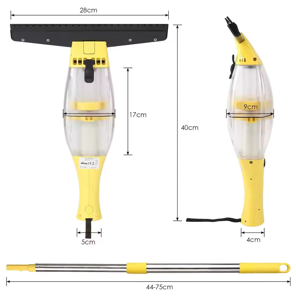 Lustris | Electric Window Vacuum Cleaner Set