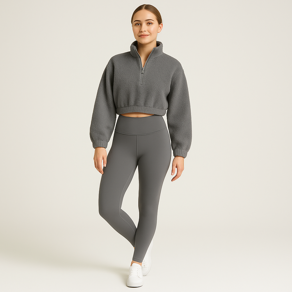 Marlis | Fleece-Lined Yoga Outfit Set