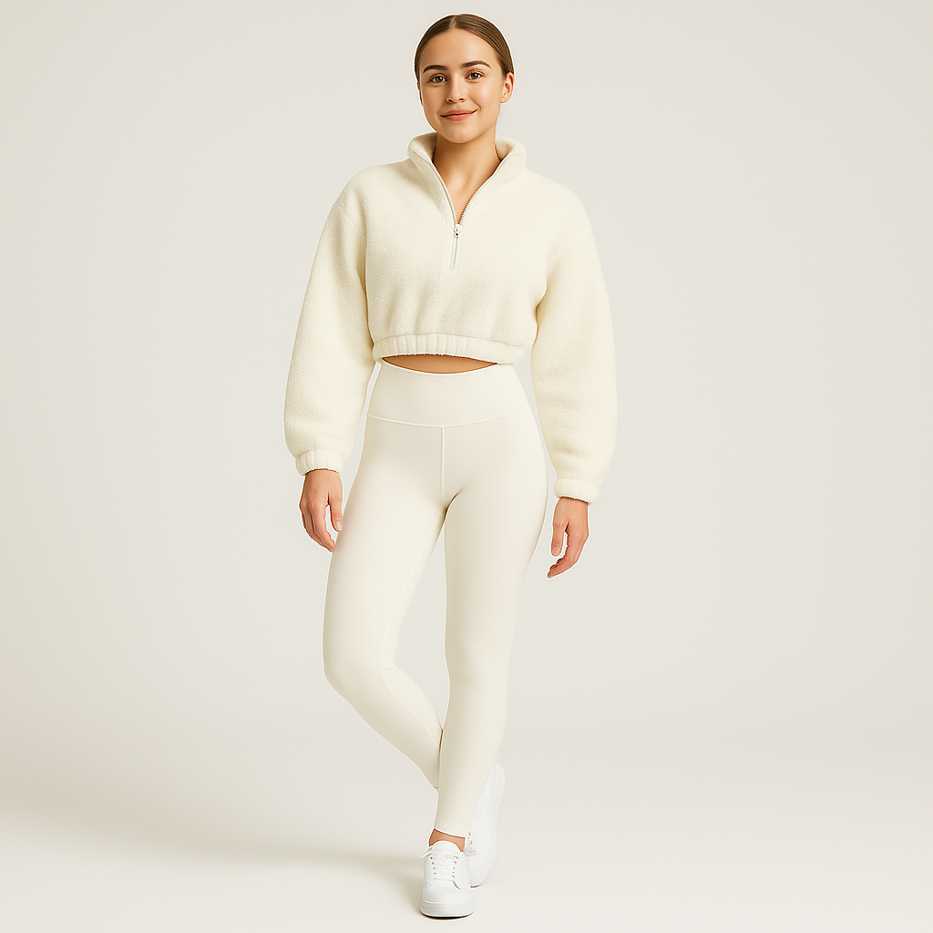 Marlis | Fleece-Lined Yoga Outfit Set