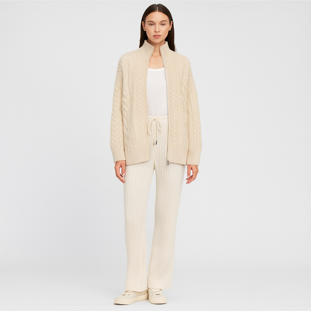 Mila Cashmere Cardigan – Women's Long Sleeve Cashmere Sweater
