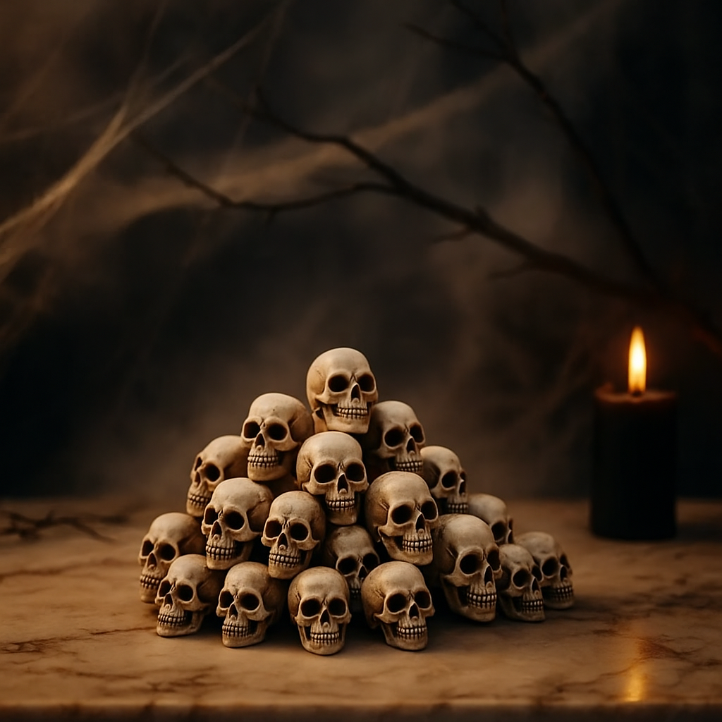 Mini Sculpture Set – 30/50/100 figures for Halloween and garden decoration