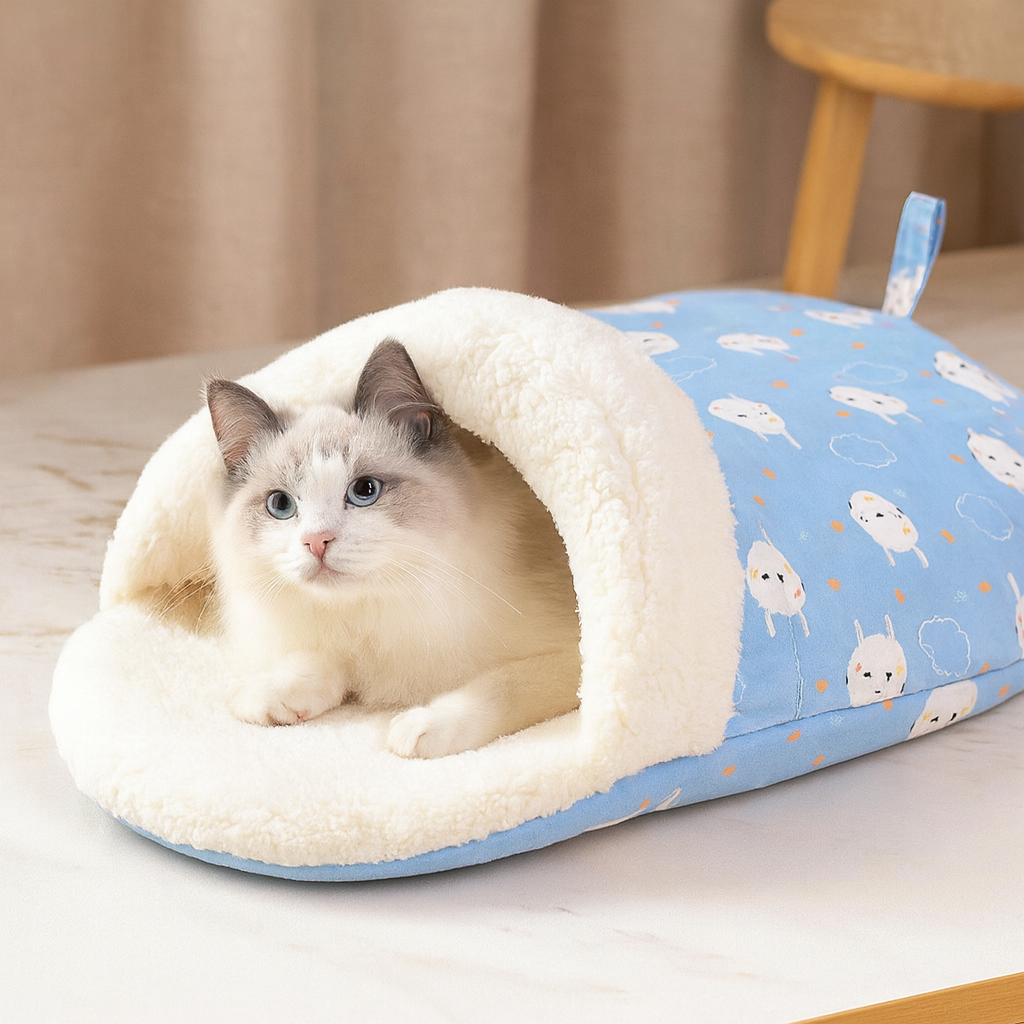 MoonLounge | Plush Cat Sleep Pod