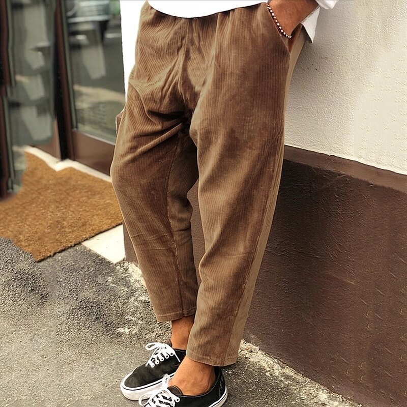 Comfortable solid-colored pants