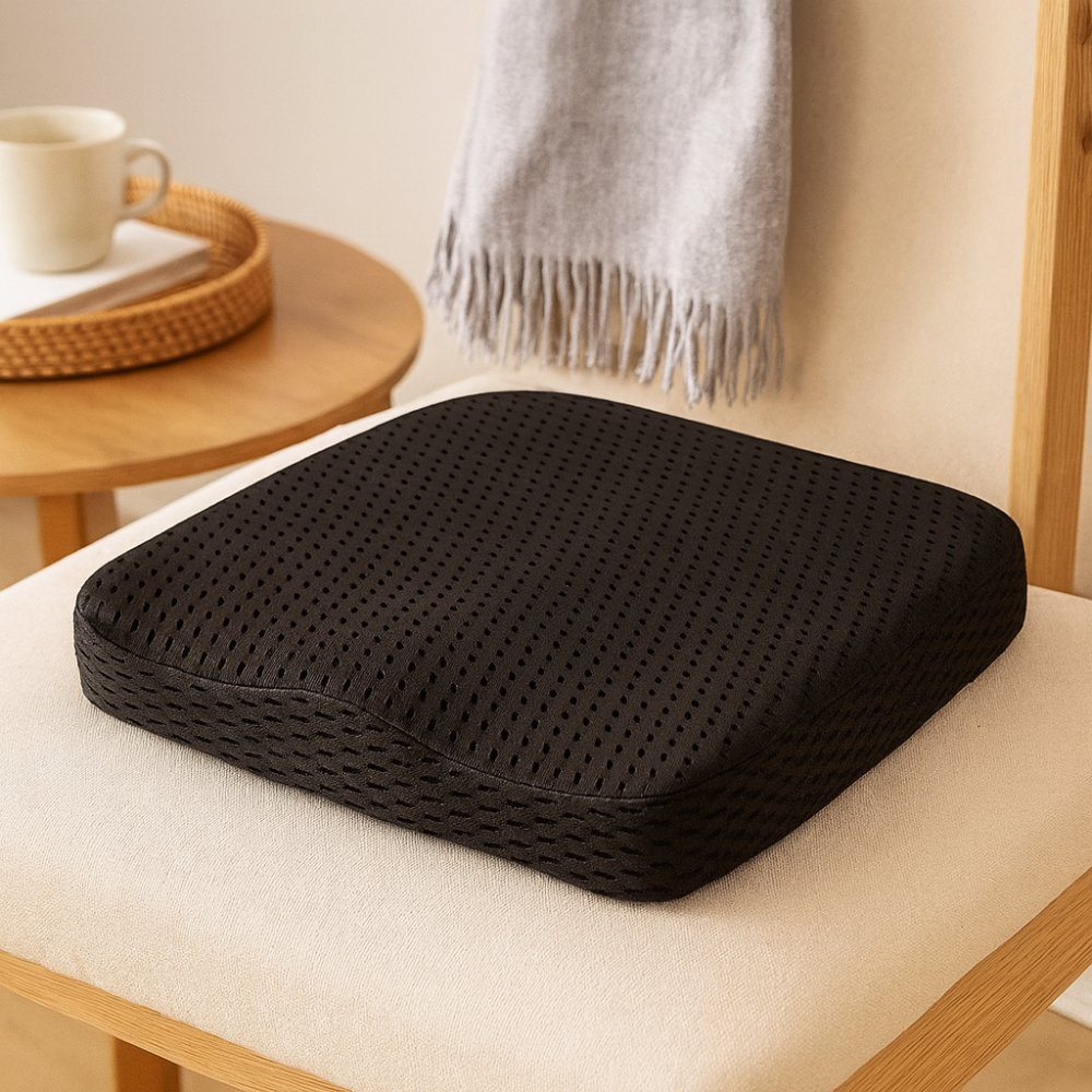 PosturaFlex | Breathable Memory Foam Ergonomic Seat Cushion