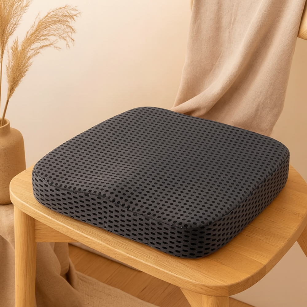 PosturaFlex | Breathable Memory Foam Ergonomic Seat Cushion