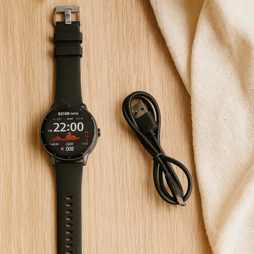 PulseSync | Cardio Smartwatch with Heart Monitoring, Call and Message Notifications, and All-Day Fitness Tracking