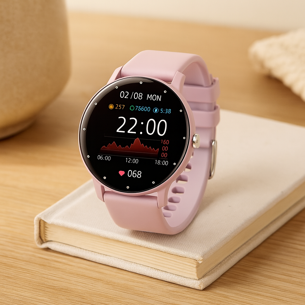 PulseSync | Cardio Smartwatch with Heart Monitoring, Call and Message Notifications, and All-Day Fitness Tracking