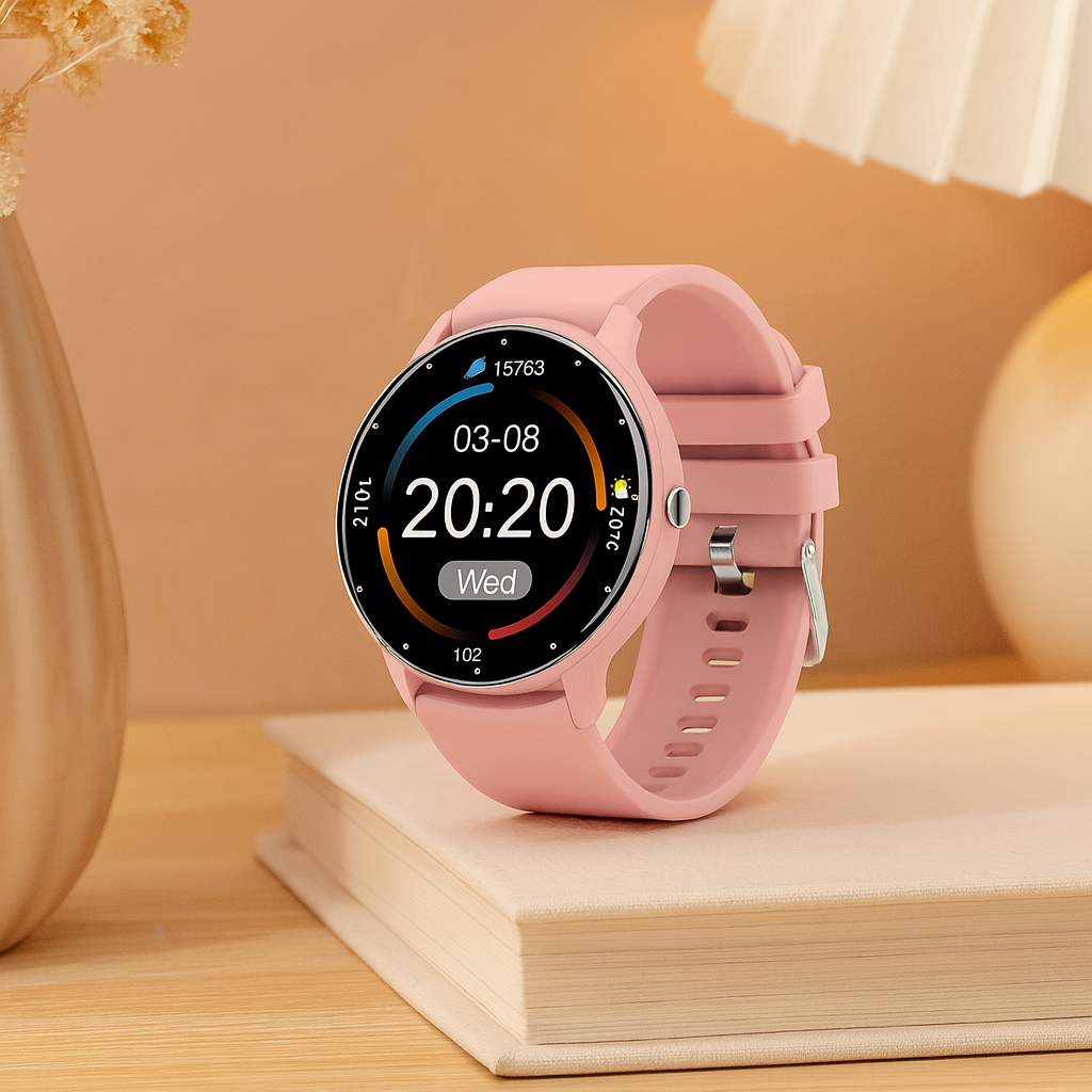 PulseSync | Cardio Smartwatch with Heart Monitoring, Call and Message Notifications, and All-Day Fitness Tracking