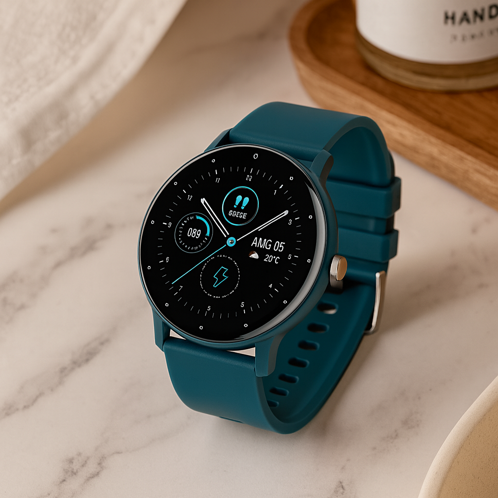 PulseSync | Cardio Smartwatch with Heart Monitoring, Call and Message Notifications, and All-Day Fitness Tracking
