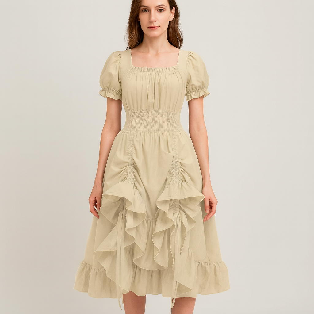 RoyalBloom Renaissance Dress – Victorian-inspired Women's Dress