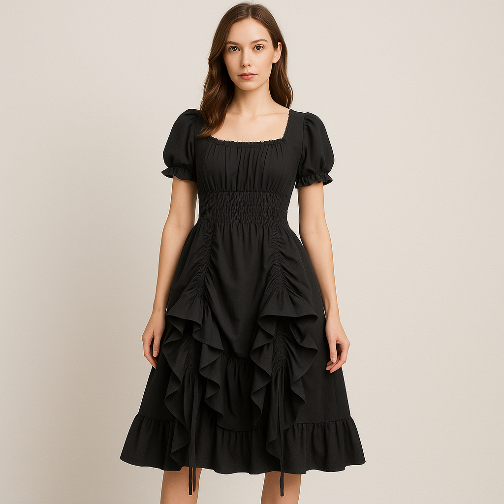 RoyalBloom Renaissance Dress – Victorian-inspired Women's Dress