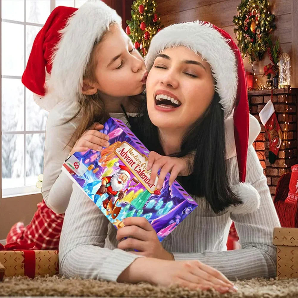 2025 Christmas Advent Calendar Set with Healing Stones