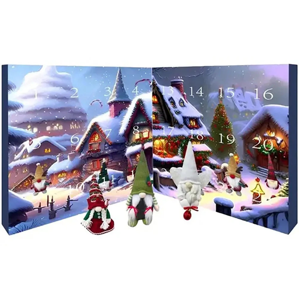 Christmas Elf Advent Calendar Decoration