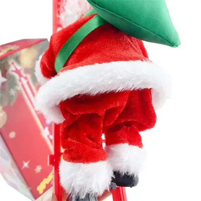 Merry Holidays Step Santa