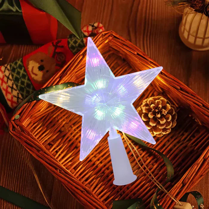 Sparkling Star - Elegant Tree Top