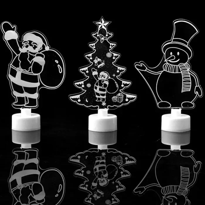 Glowing LED Christmas Decoration