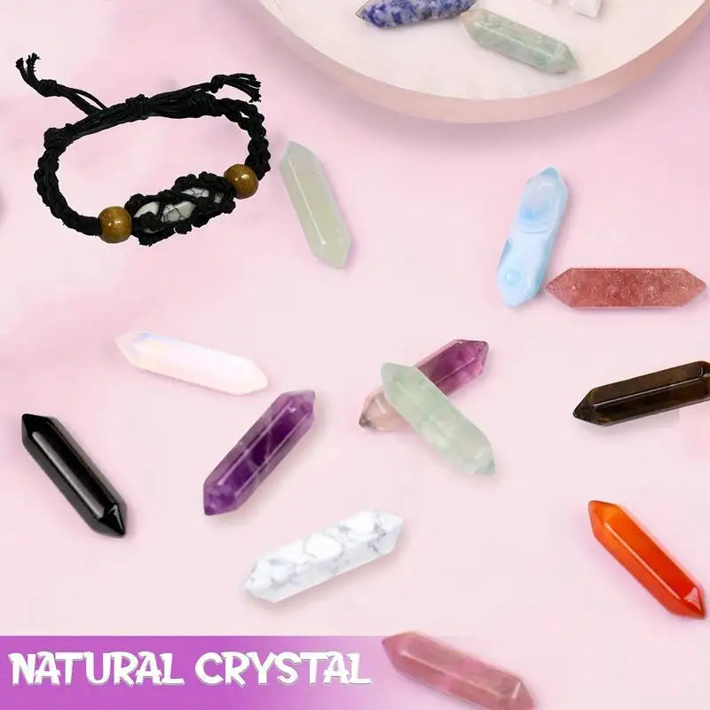 Advent Calendar – Crystal Necklace with 24 Stones