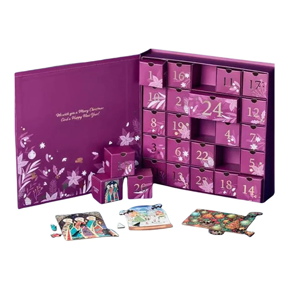 24-Day Christmas Puzzle Advent Calendar