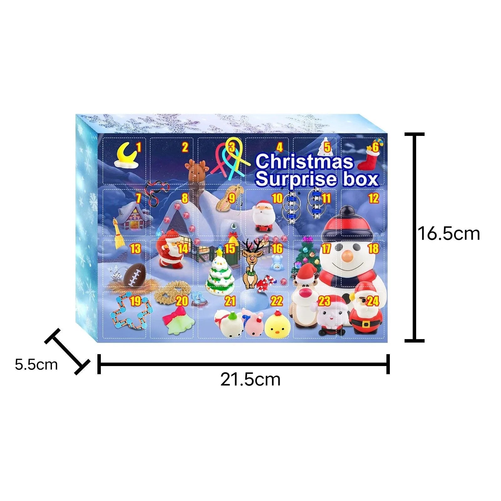 Surprise Advent Calendar Gift Box
