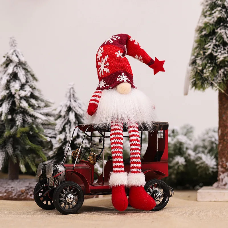 Christmas Gnome Face-Less Doll Night Light