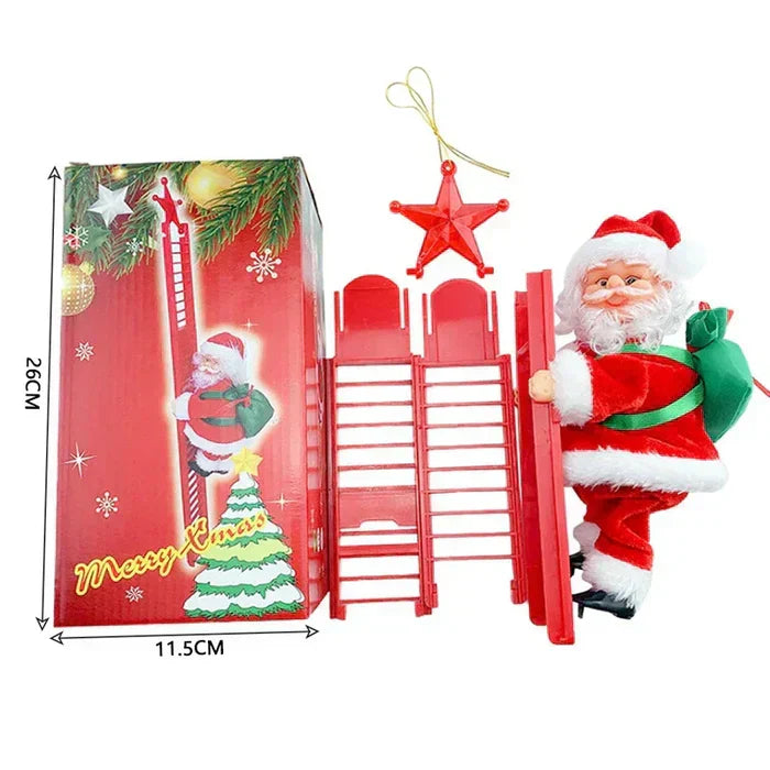 Merry Holidays Step Santa