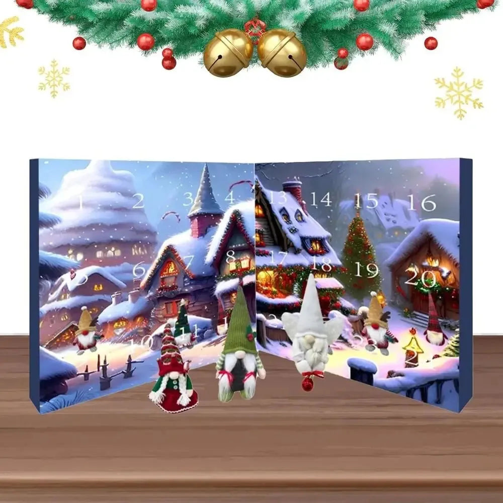 Christmas Elf Advent Calendar Decoration