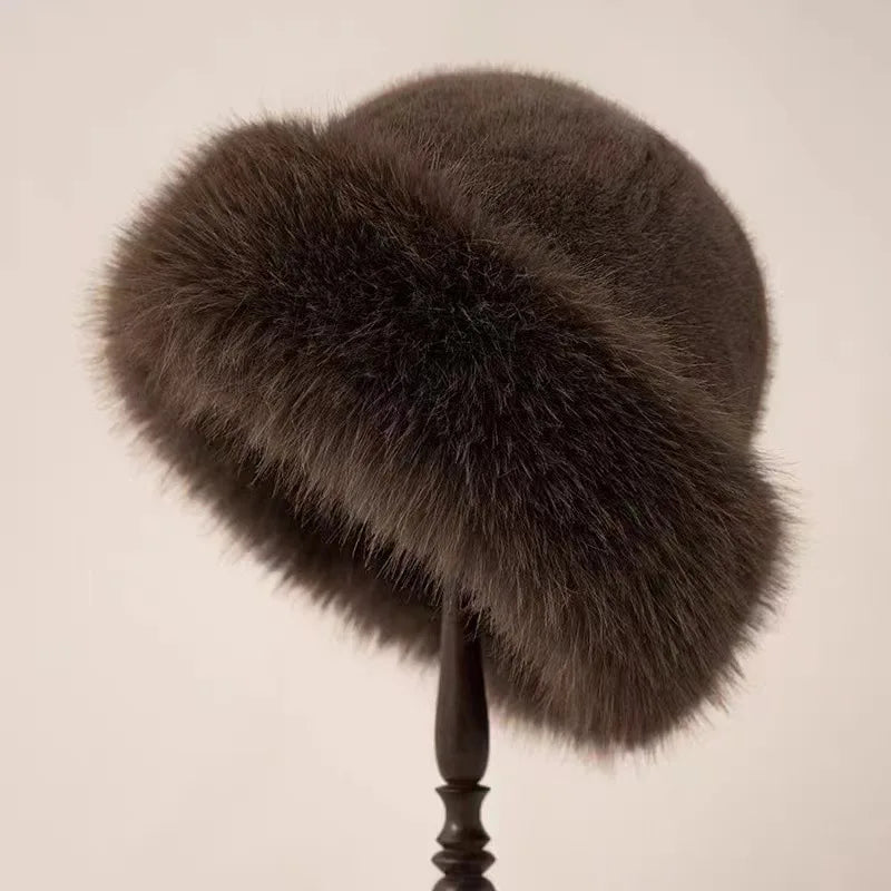 LuxuryFur - Comfortable Thick Fluffy Fur Hat