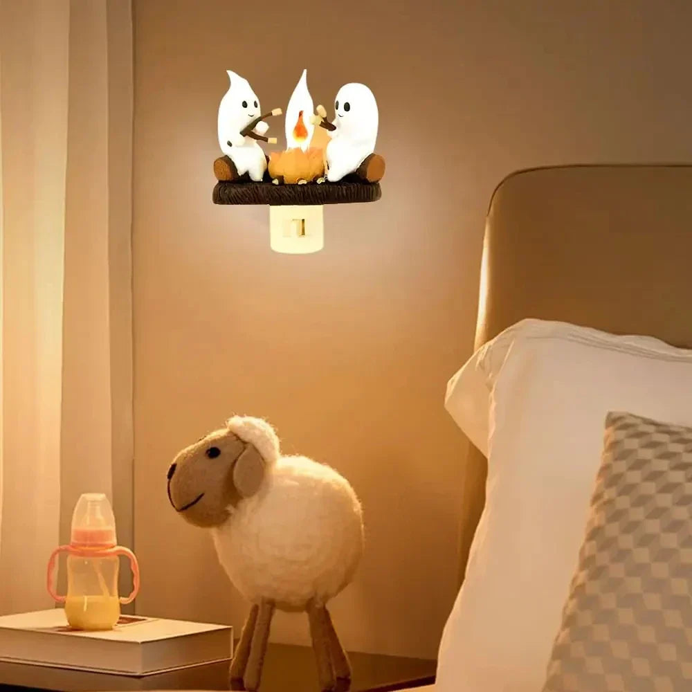 Ghosts Flasher Light Lamp