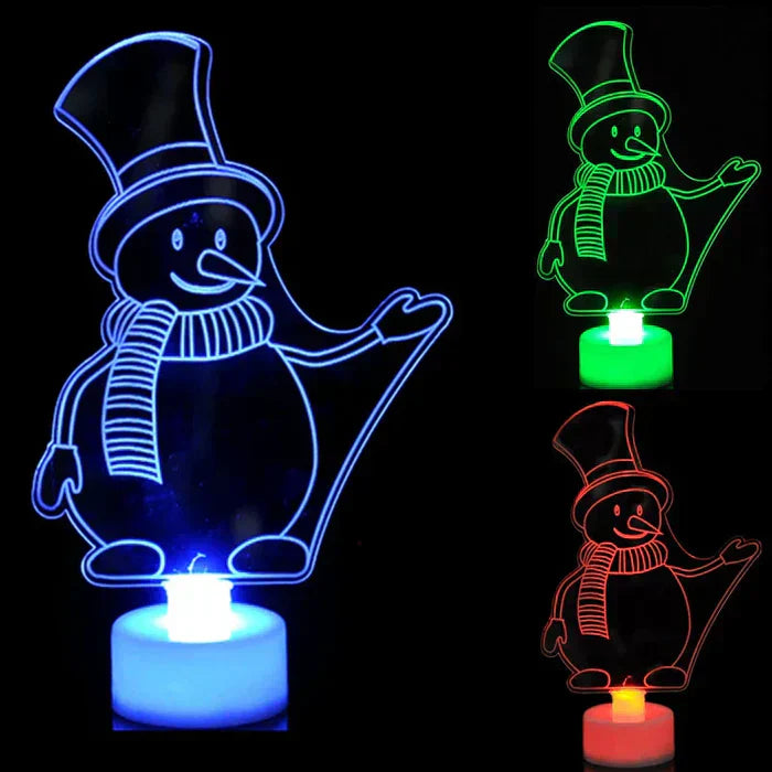 Glowing LED Christmas Decoration