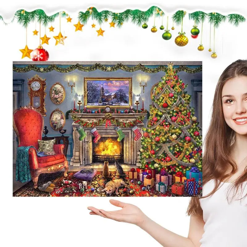 Advent Calendar with Puzzles for the Christmas Countdown
