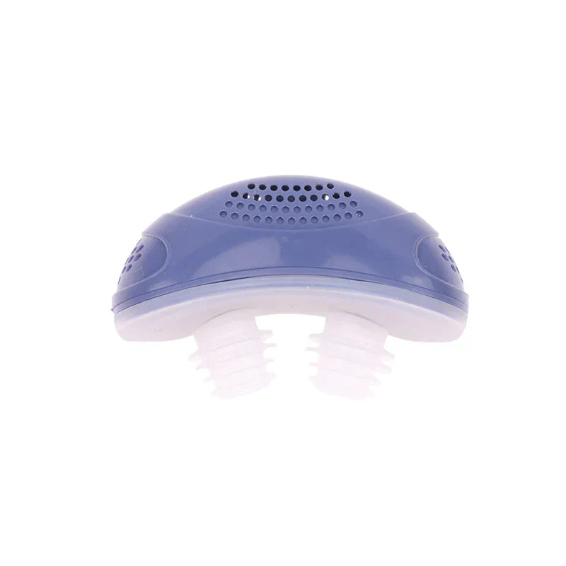 Microelectronic CPAP device for snoring