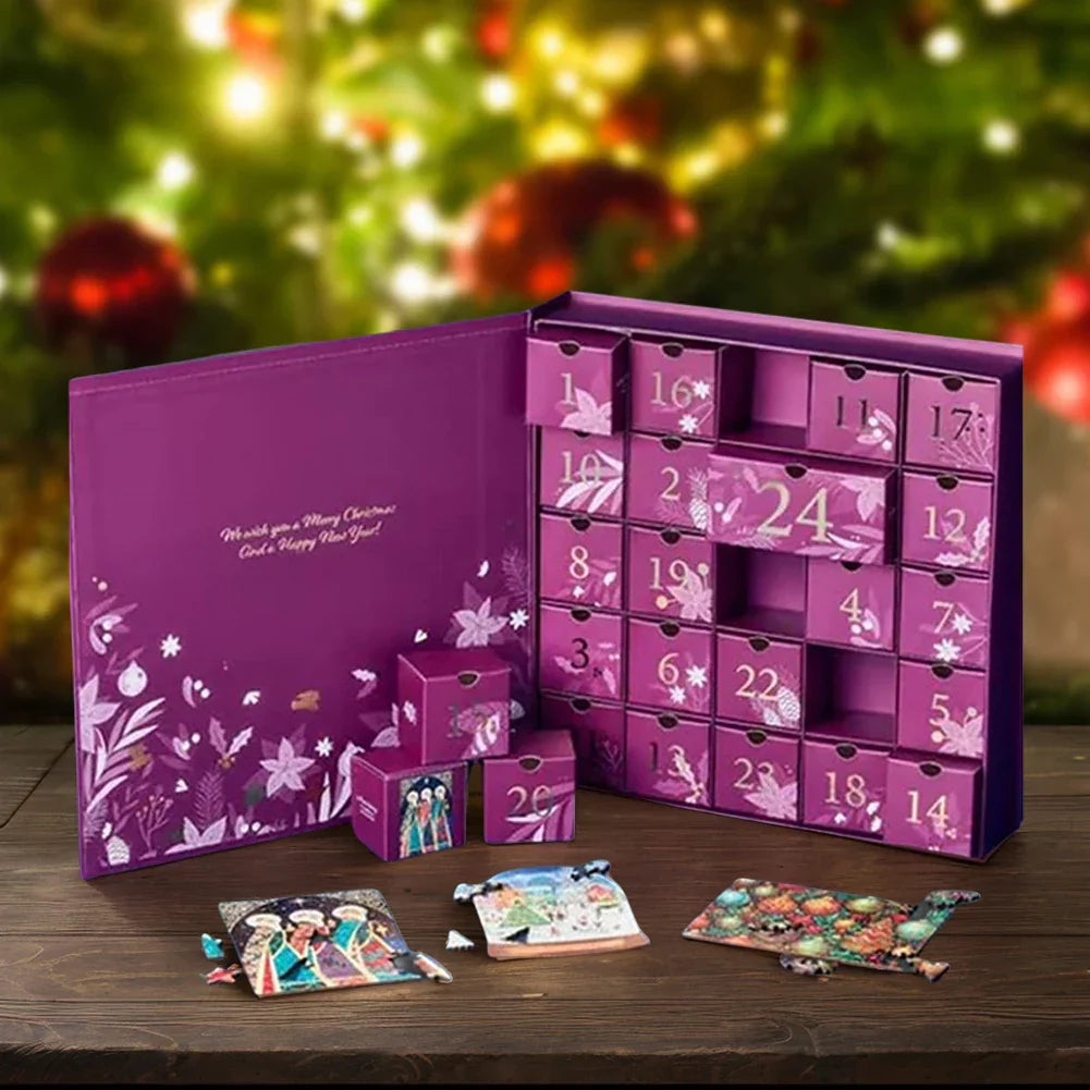24-Day Christmas Puzzle Advent Calendar