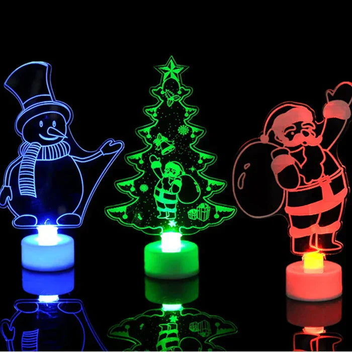 Glowing LED Christmas Decoration