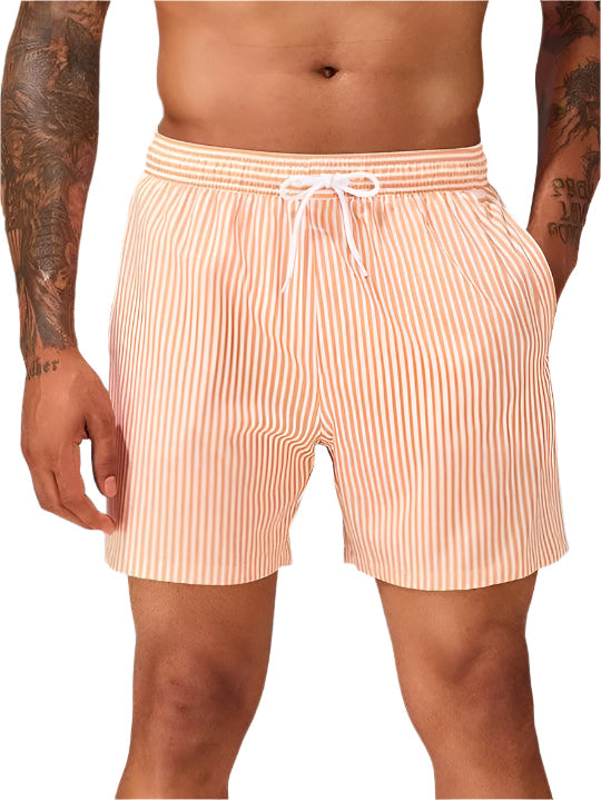 StripeFlex Men's Swim Shorts