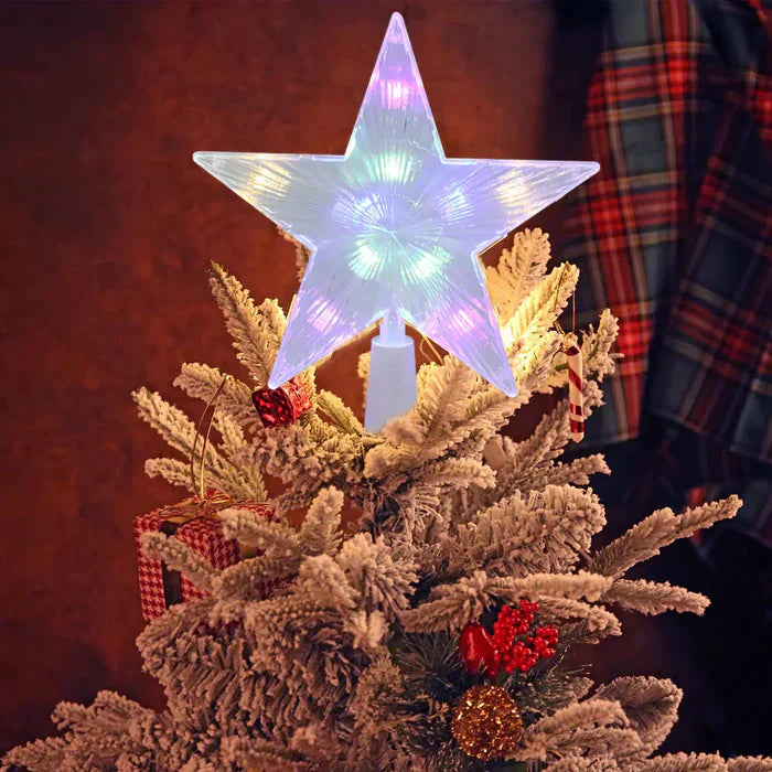 Sparkling Star - Elegant Tree Top