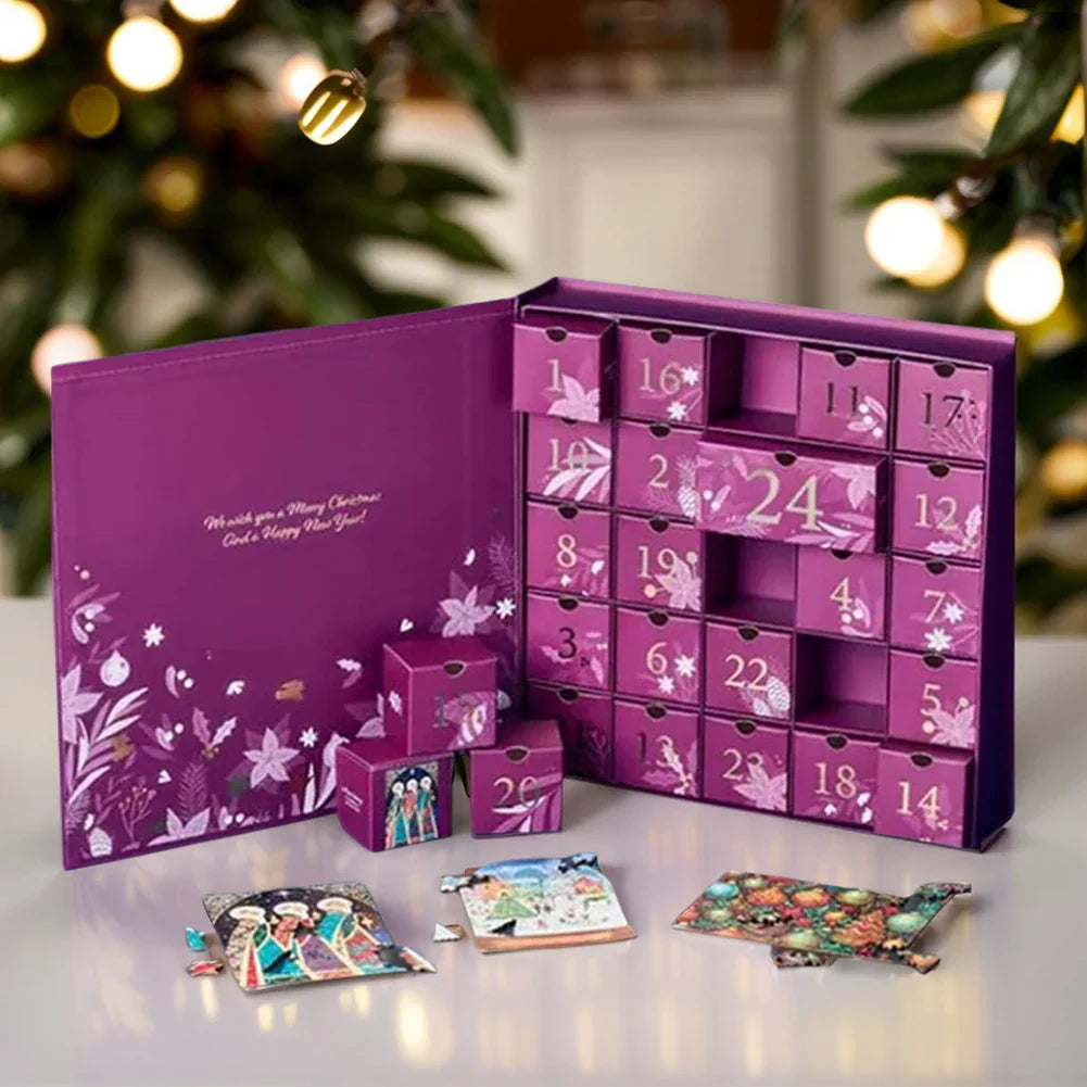 24-Day Christmas Puzzle Advent Calendar